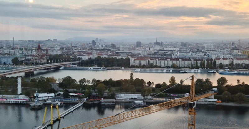 Blick von Wolke 19