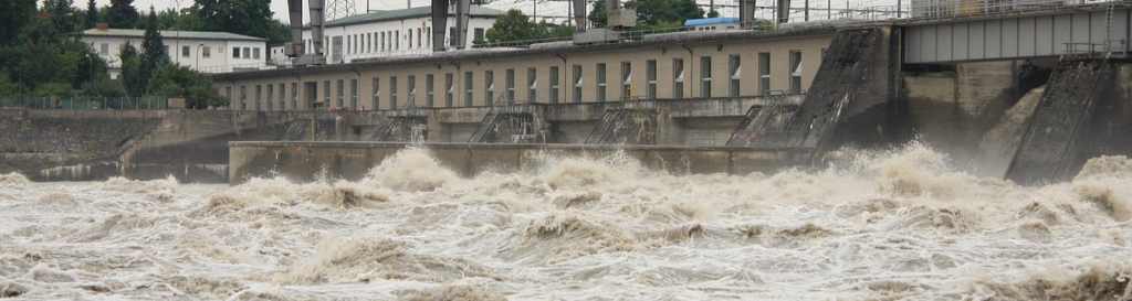 Hochwasser nach Starkregen